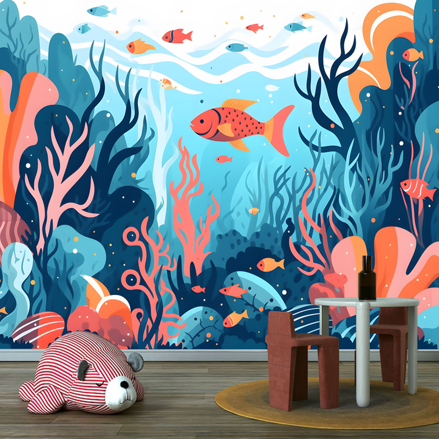 6+ Cartoon Peel n Stick Wallpa - Baby Nursery Peel And Stick Wallpaper 评论和价格