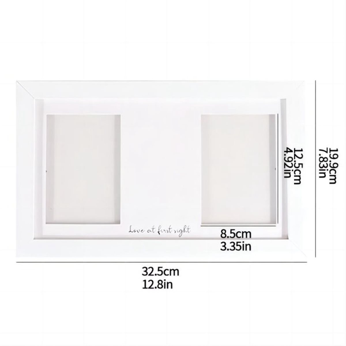 ABFW Baby Handprint & Footprin - Baby Nursery Frames 评论和价格