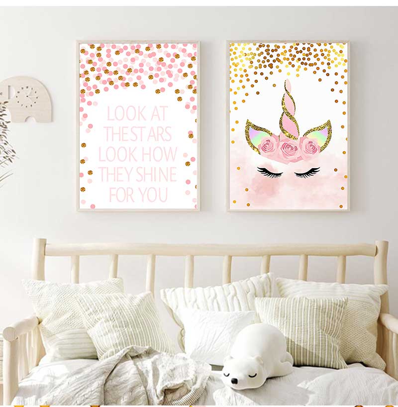 Decorative Picture Baby Girl B - Baby Girl Nursery Quotes 评论和价格