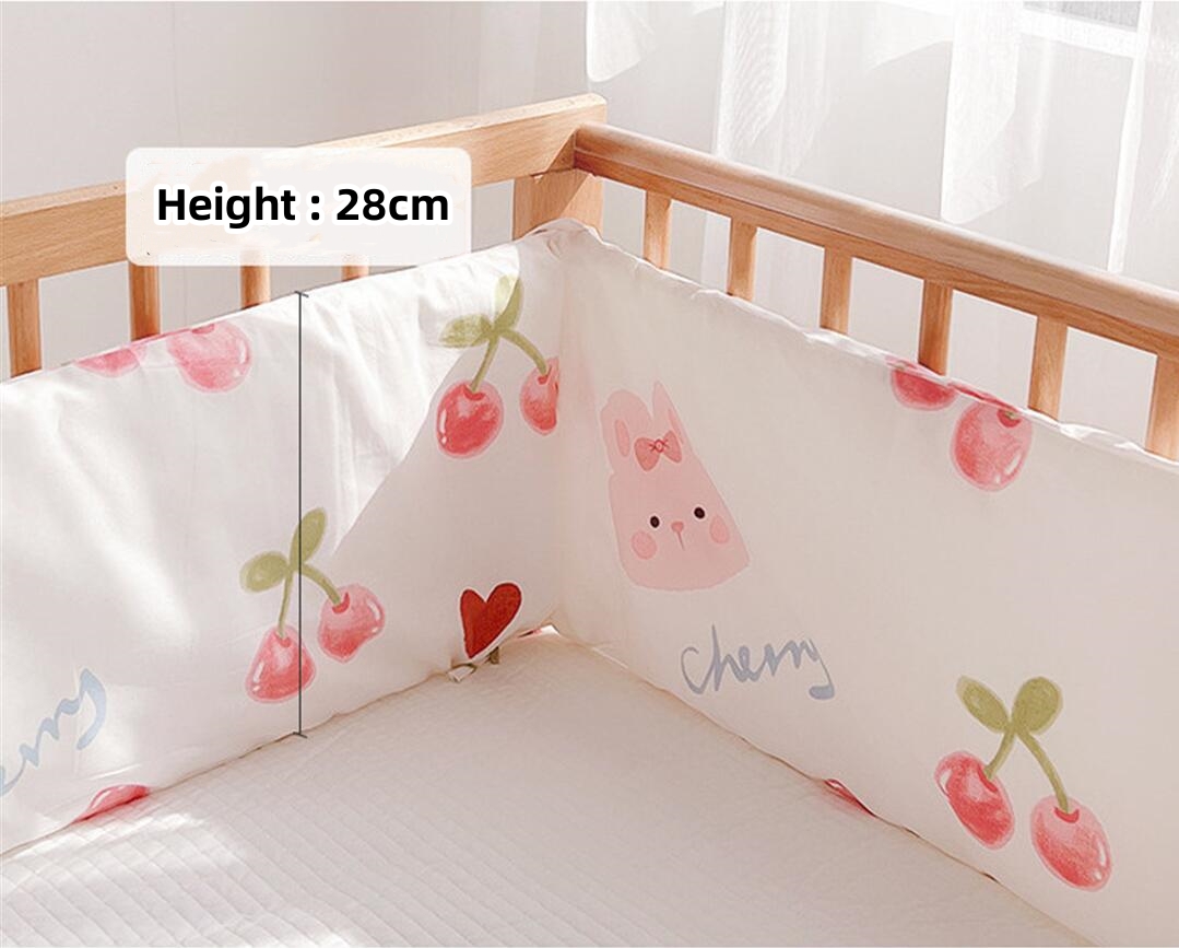Crib Bumper Around Cot Baby Nu - Baby Nursery Boy 评论和价格