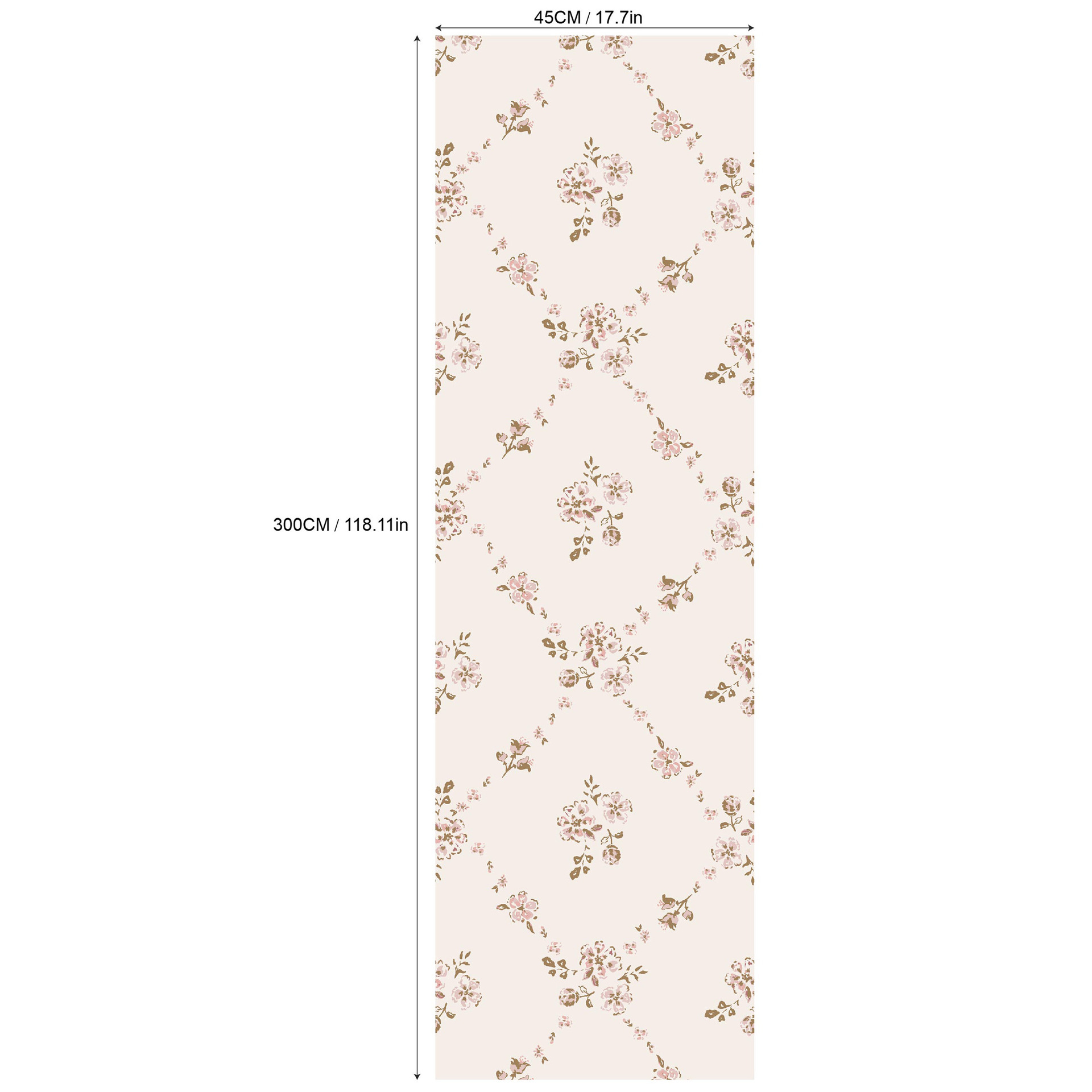 Adhesive Wallpaper for Wall Pi - Baby Nursery Decor Girl 评论和价格