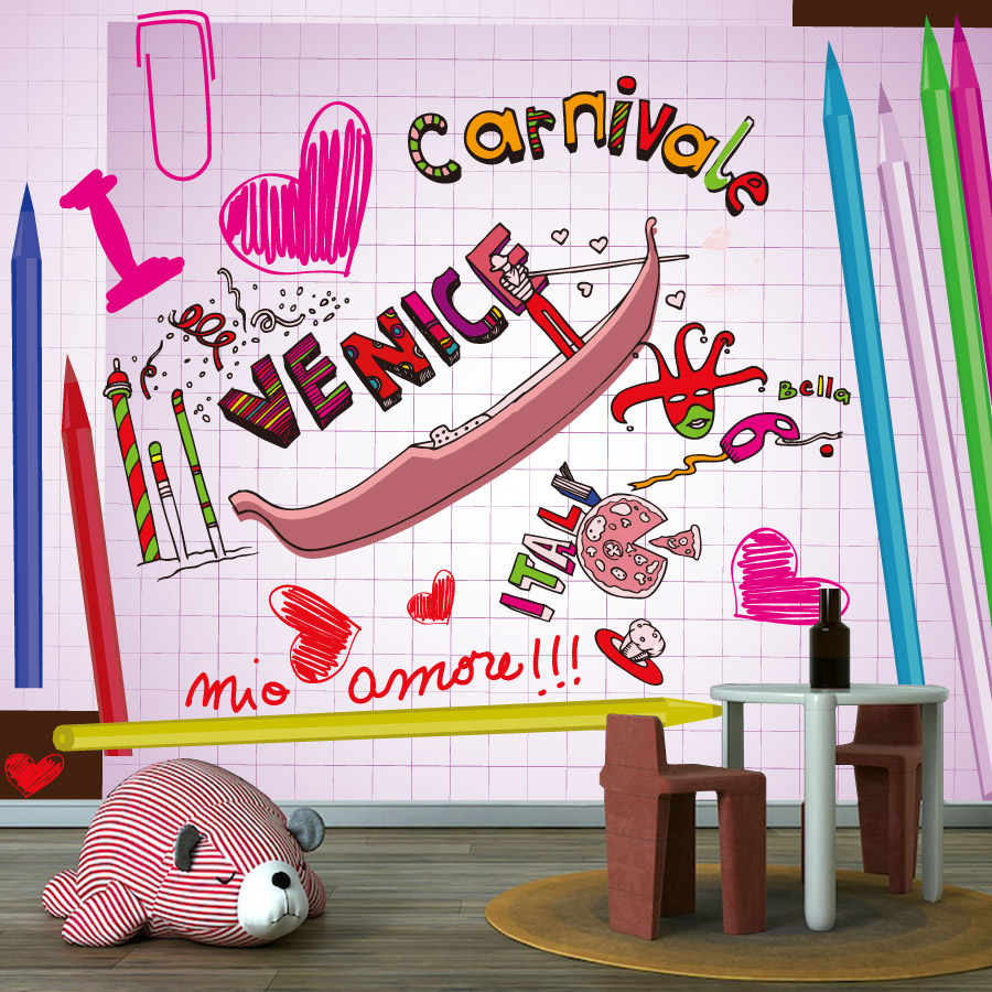 Cartoon Easy to Apply Peel and - Baby Nursery Peel And Stick Wallpaper 评论和价格