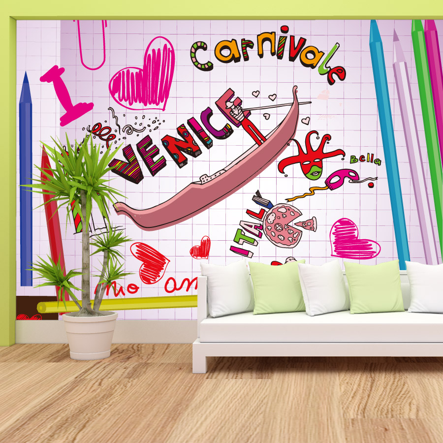 Cartoon Easy to Apply Peel and - Baby Nursery Peel And Stick Wallpaper 评论和价格