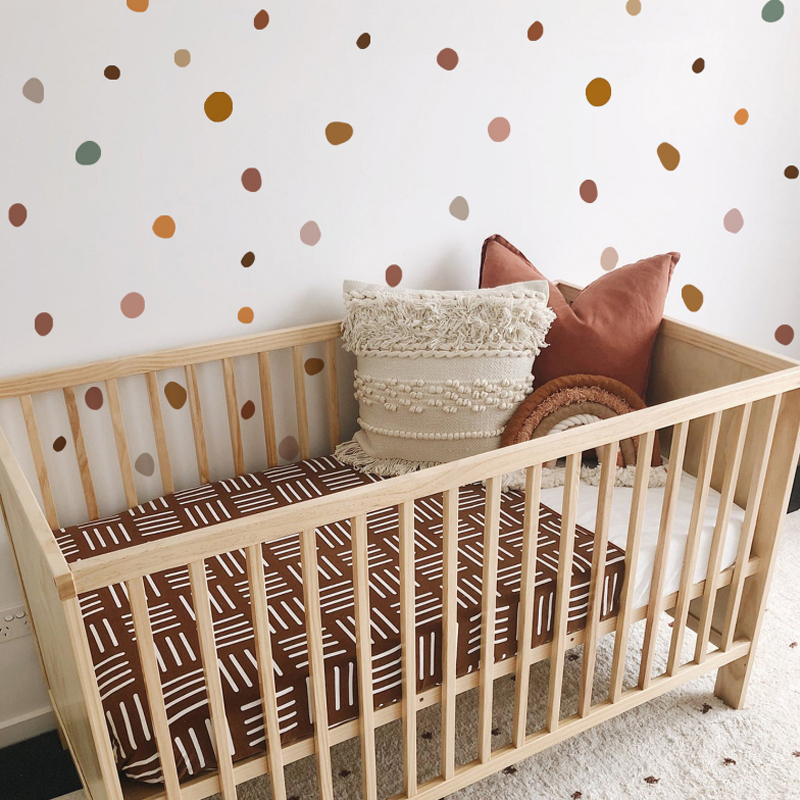 Boho Nursery Polka Dot Creativ - Baby Girl Nursery Quotes 评论和价格