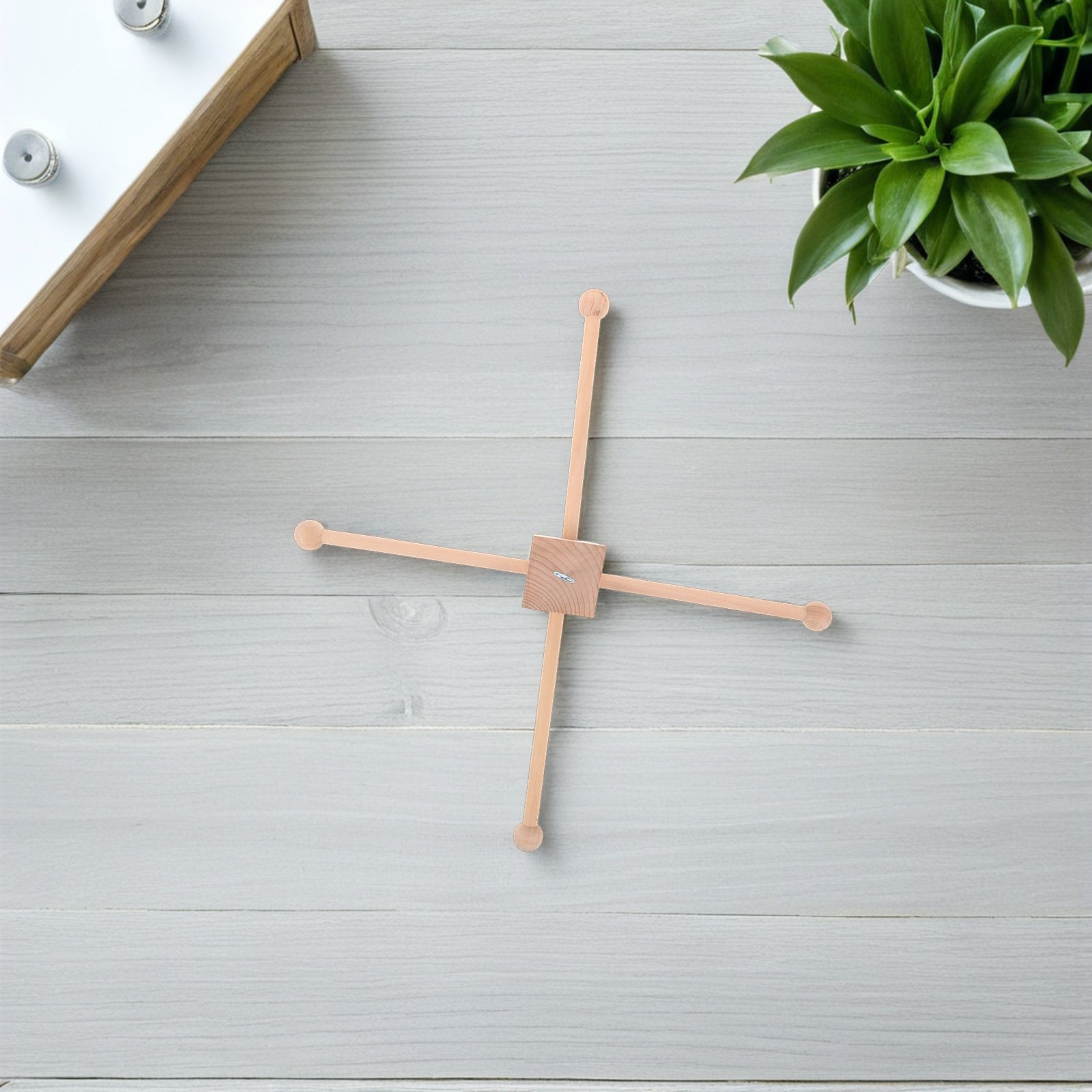 1Set Baby Mobile Kit Wooden Fr - Baby Nursery Frames 评论和价格