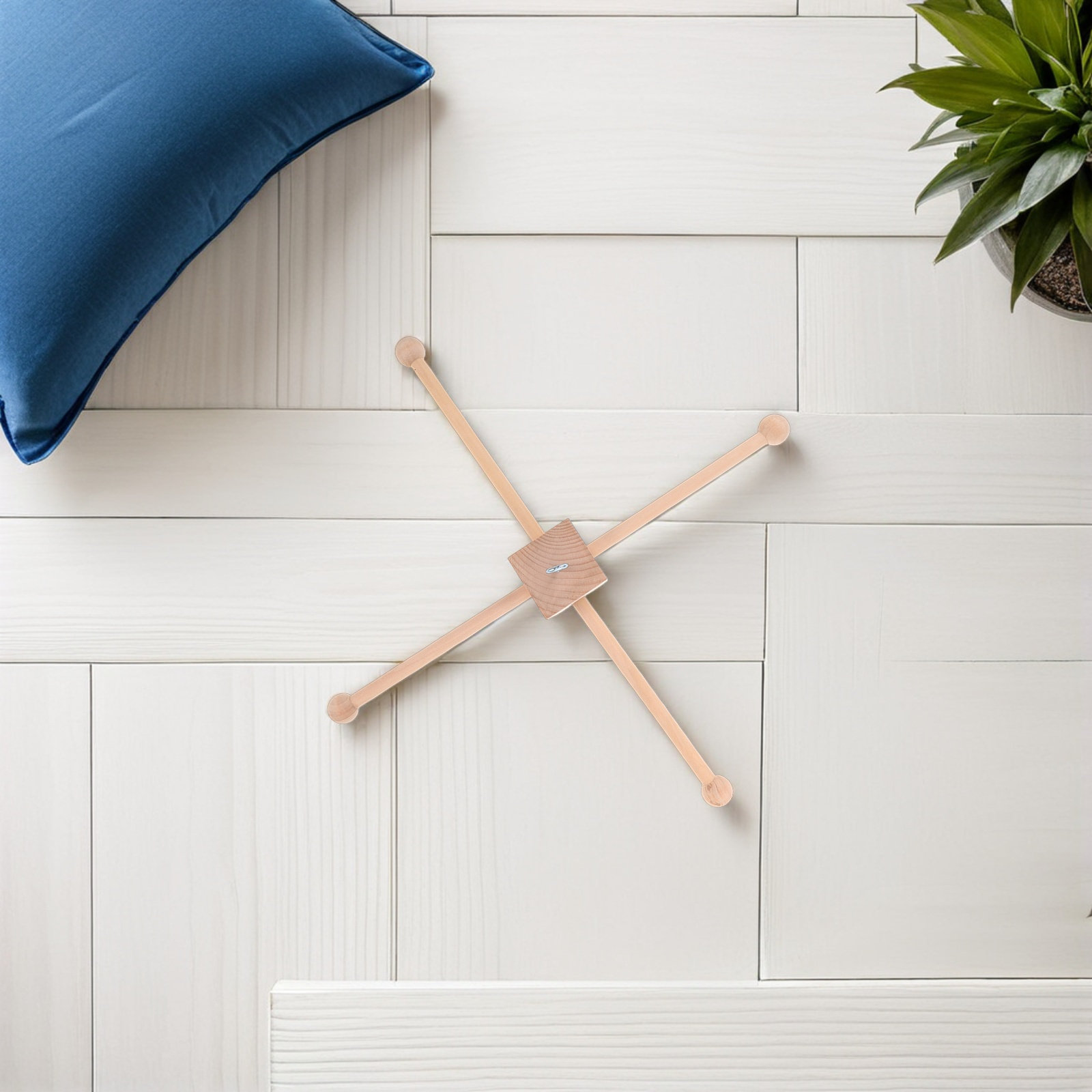 1Set Baby Mobile Kit Wooden Fr - Baby Nursery Frames 评论和价格
