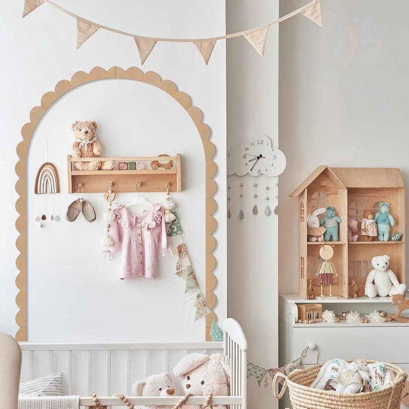 [New] Wood Wall Arch Decor DIY - Baby Nursery Frames 评论和价格