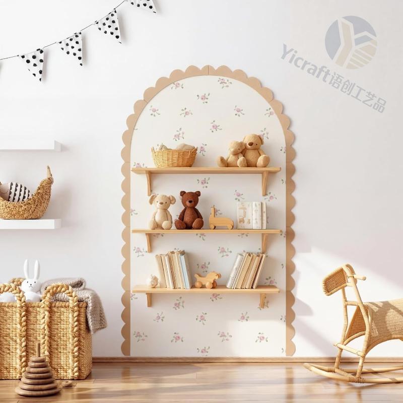 [New] Wood Wall Arch Decor DIY - Baby Nursery Frames 评论和价格