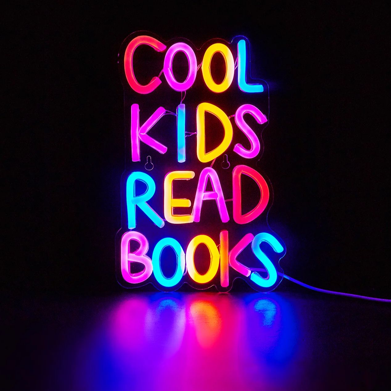 Chi-buy LED Neon Cool Kids Rea - Baby Nursery Wall Lights 评论和价格