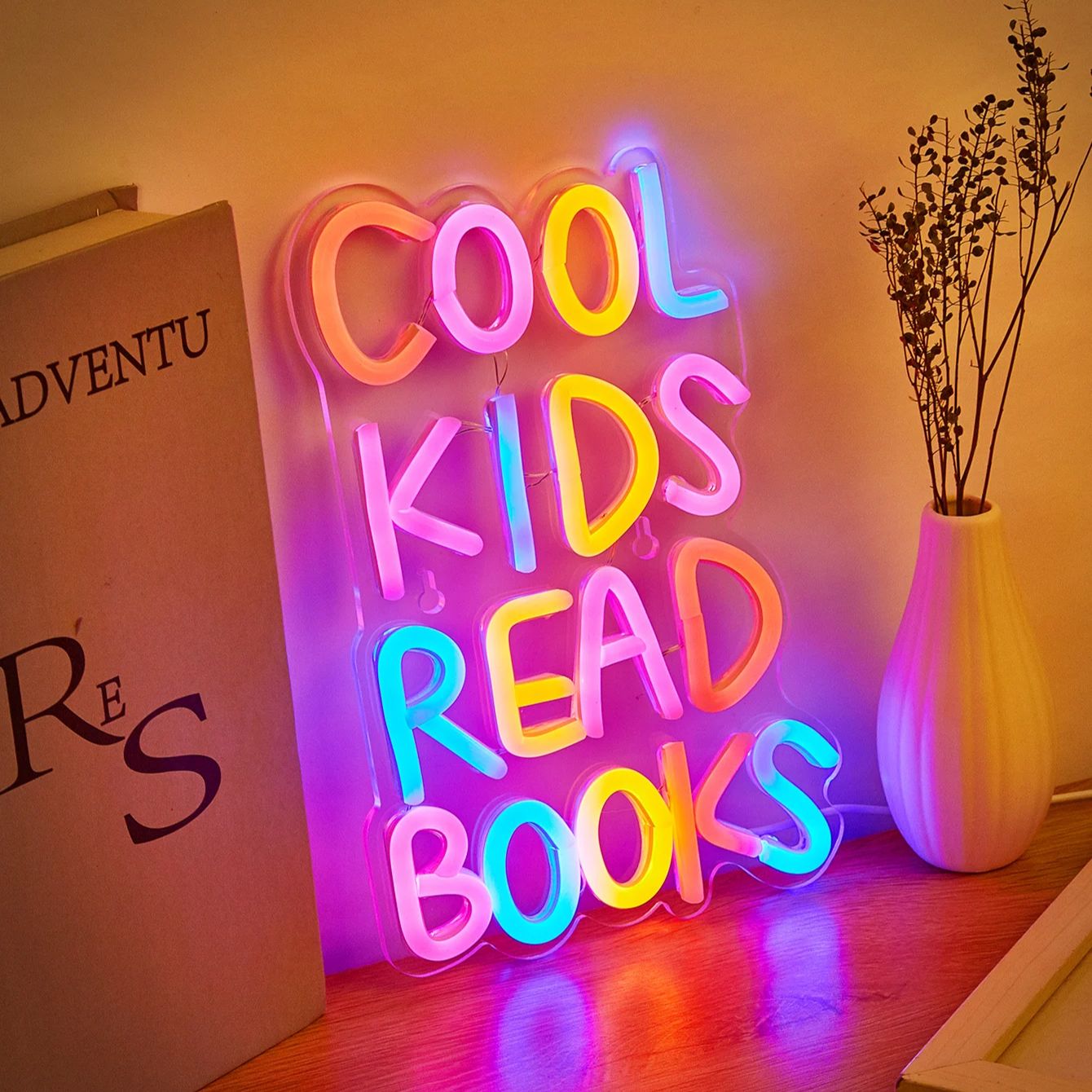 Chi-buy LED Neon Cool Kids Rea - Baby Nursery Wall Lights 评论和价格