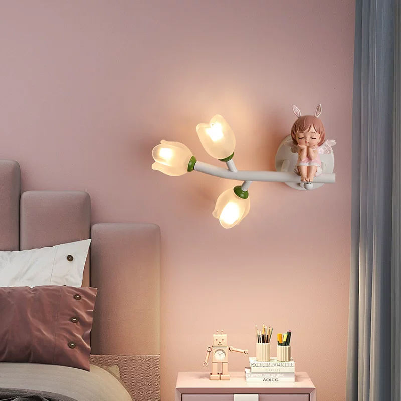 Children's Room Princess Room  - Baby Nursery Wall Lights 评论和价格