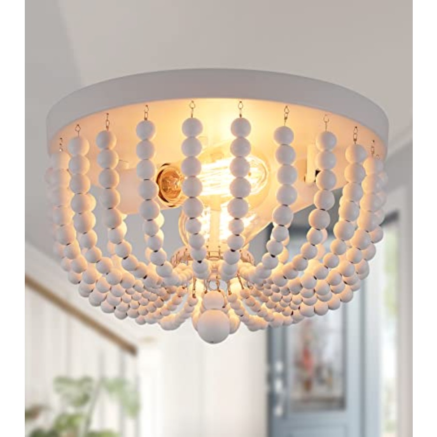 Flush Mount Ceiling Light Fixt - Baby Nursery Light Fixture 评论和价格