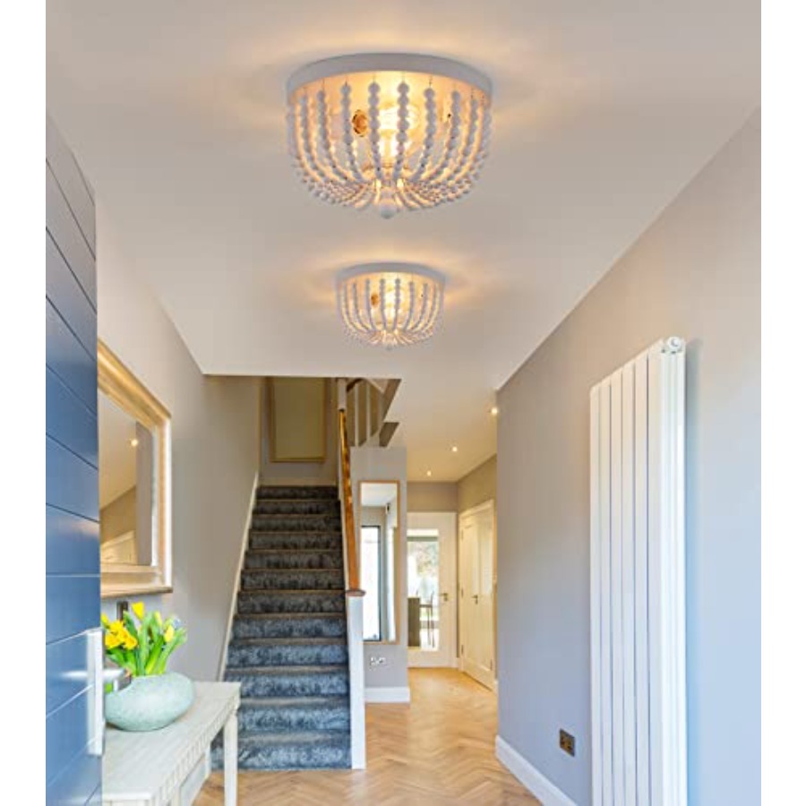 Flush Mount Ceiling Light Fixt - Baby Nursery Light Fixture 评论和价格