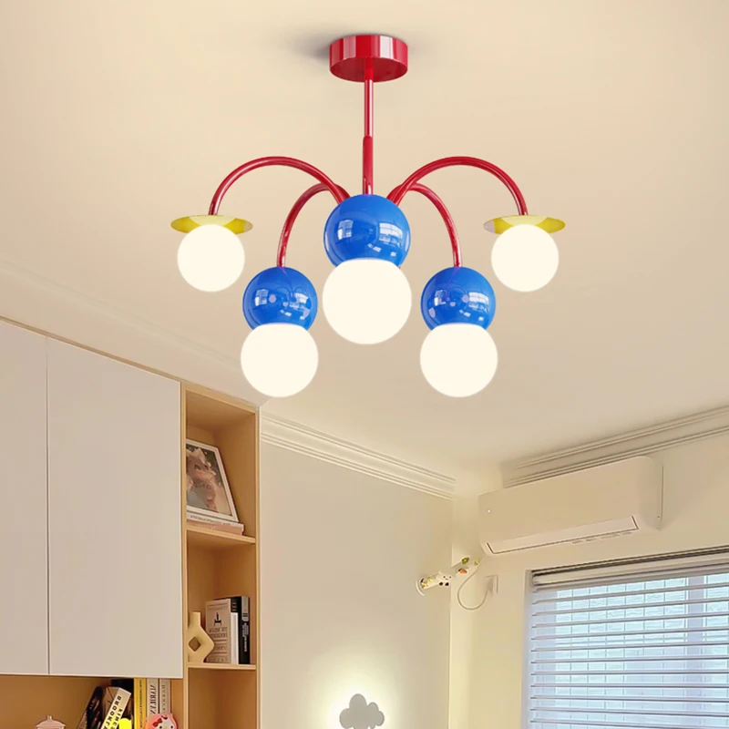 Bubble Ball Chandelier - Color - Baby Nursery Light Fixture 评论和价格