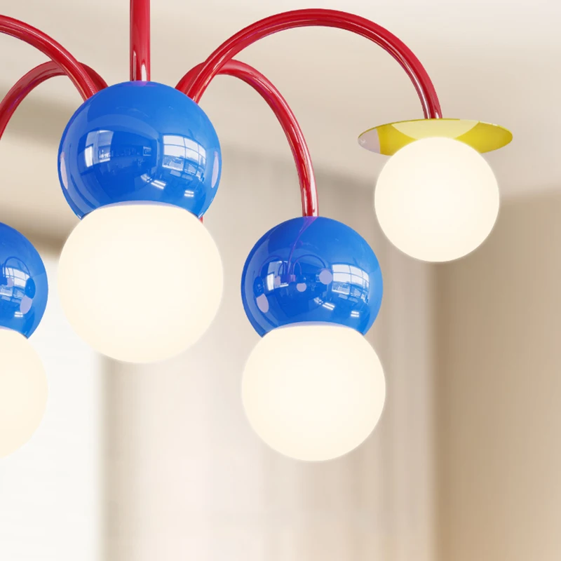 Bubble Ball Chandelier - Color - Baby Nursery Light Fixture 评论和价格