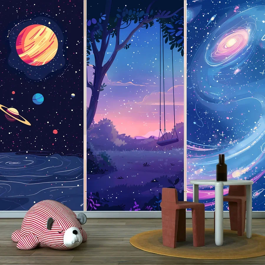 Easy to Apply Photo Wall Paper - Baby Nursery Peel And Stick Wallpaper 评论和价格