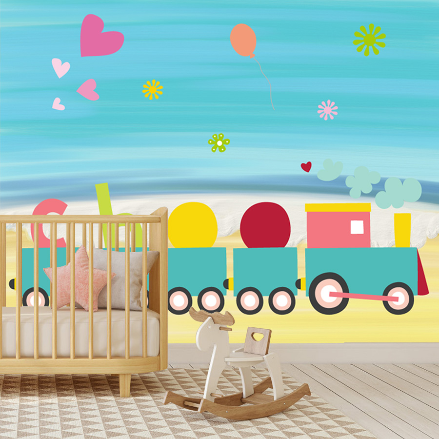 Custom Easy to Apply Peel and  - Baby Nursery Peel And Stick Wallpaper 评论和价格