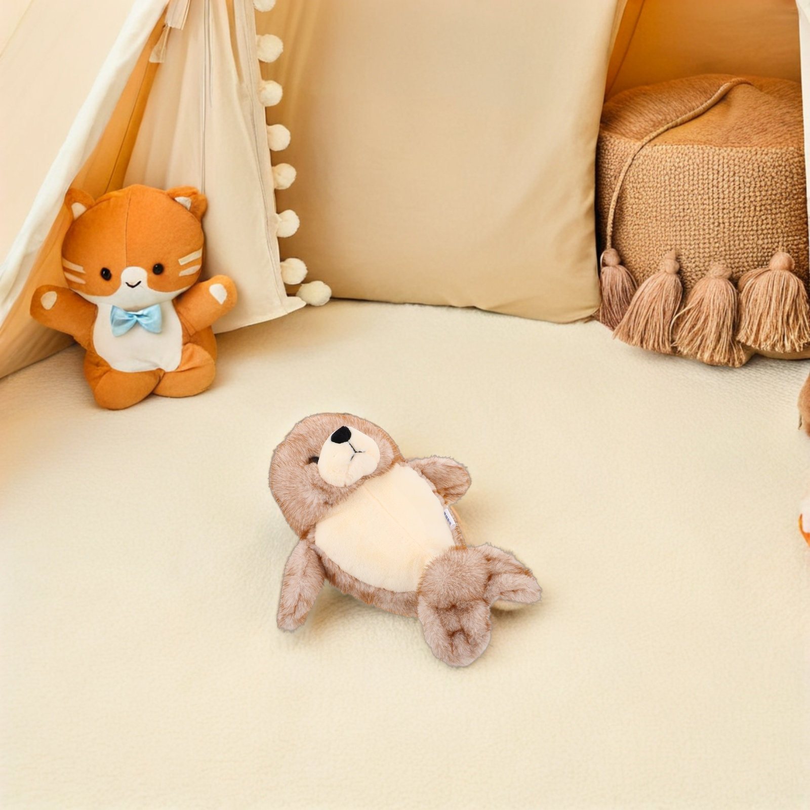 Seal Stuffed Animal Soft Cuddl - Baby Nursery Boy 评论和价格