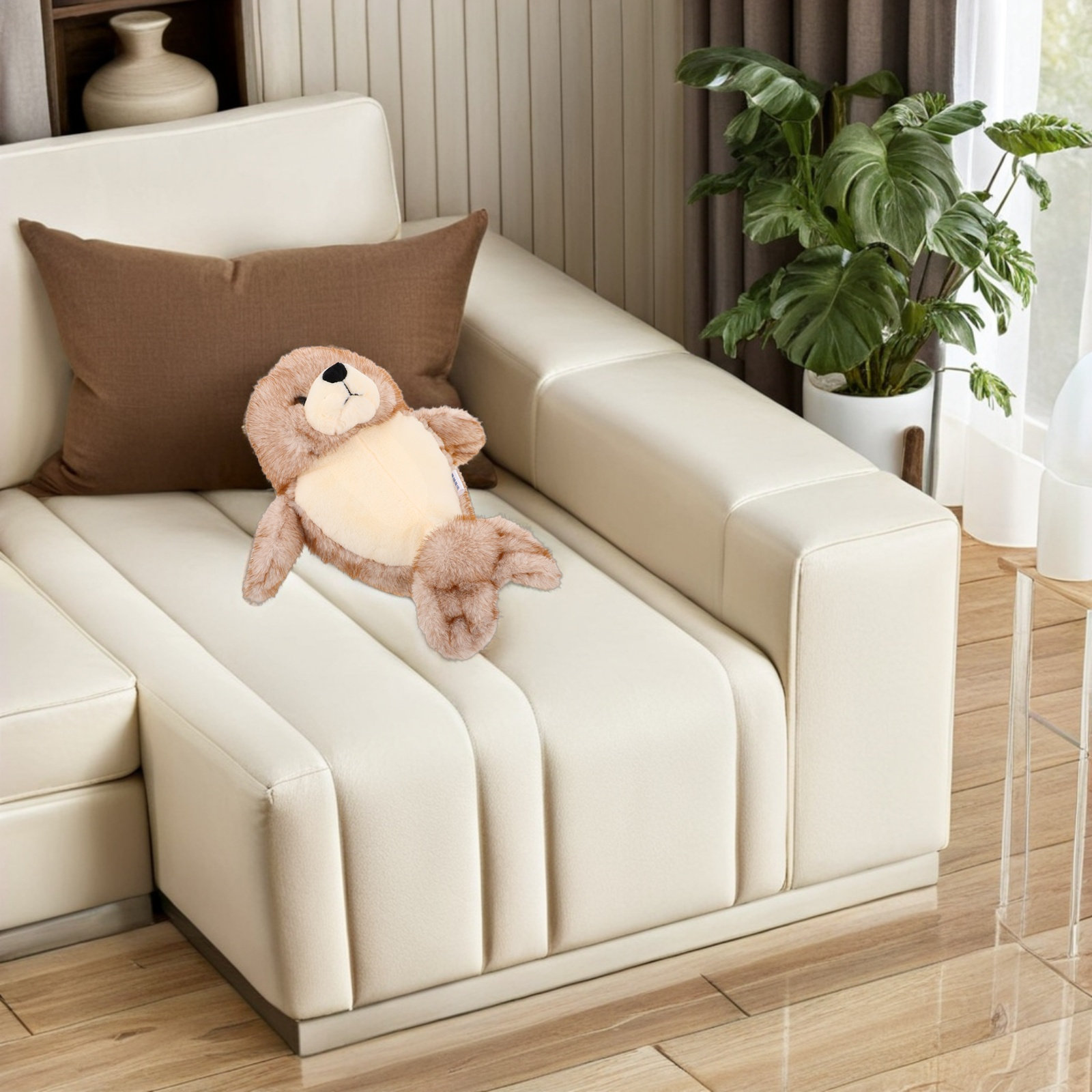 Seal Stuffed Animal Soft Cuddl - Baby Nursery Boy 评论和价格