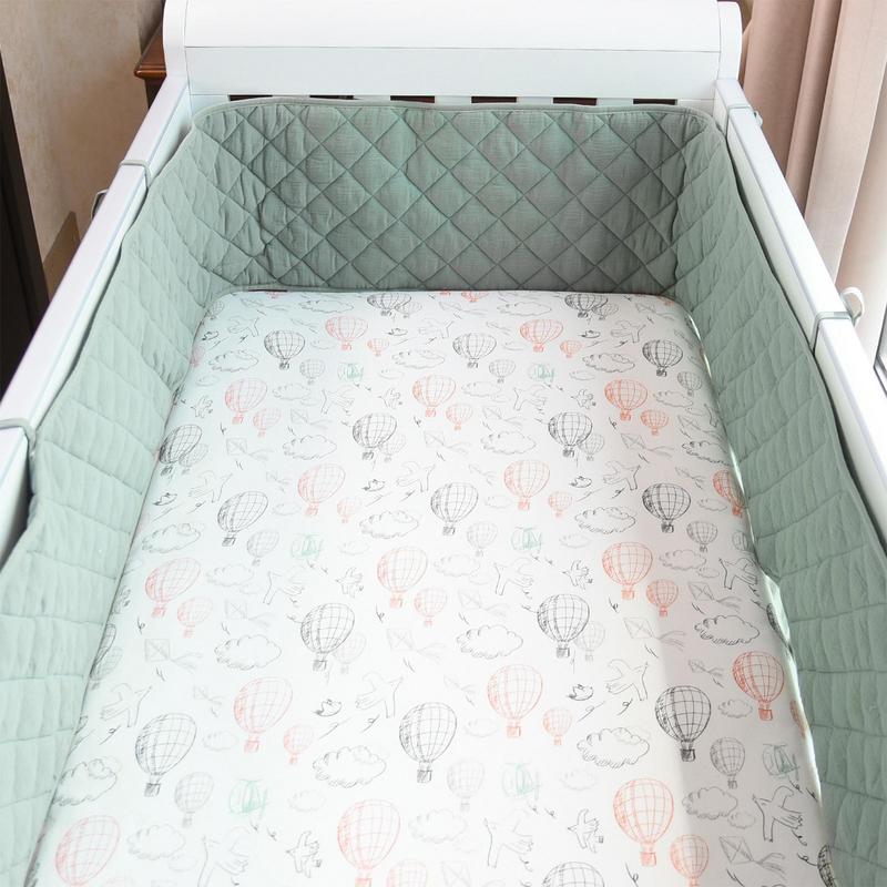 Bumper for Baby Bed Fence Cot  - Baby Nursery Boy 评论和价格