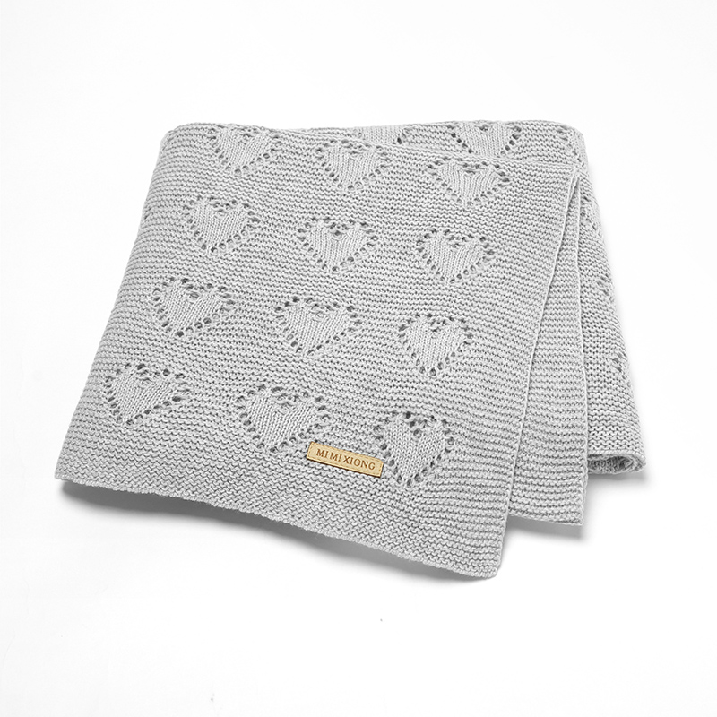 Baby Cotton Blankets Knitted N - Baby Nursery Boy 评论和价格